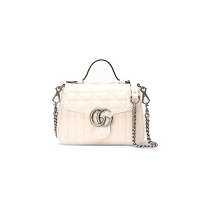 GUCCI GG MARMONT MINI TOP HANDLE BAG 583571 (21*15.5*8cm)